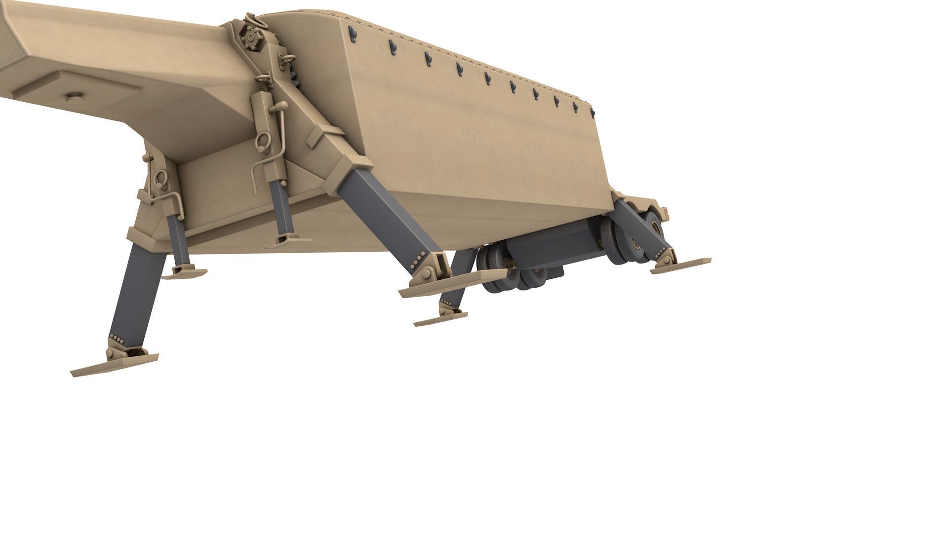 AN TPY-2 radar 3D model_4