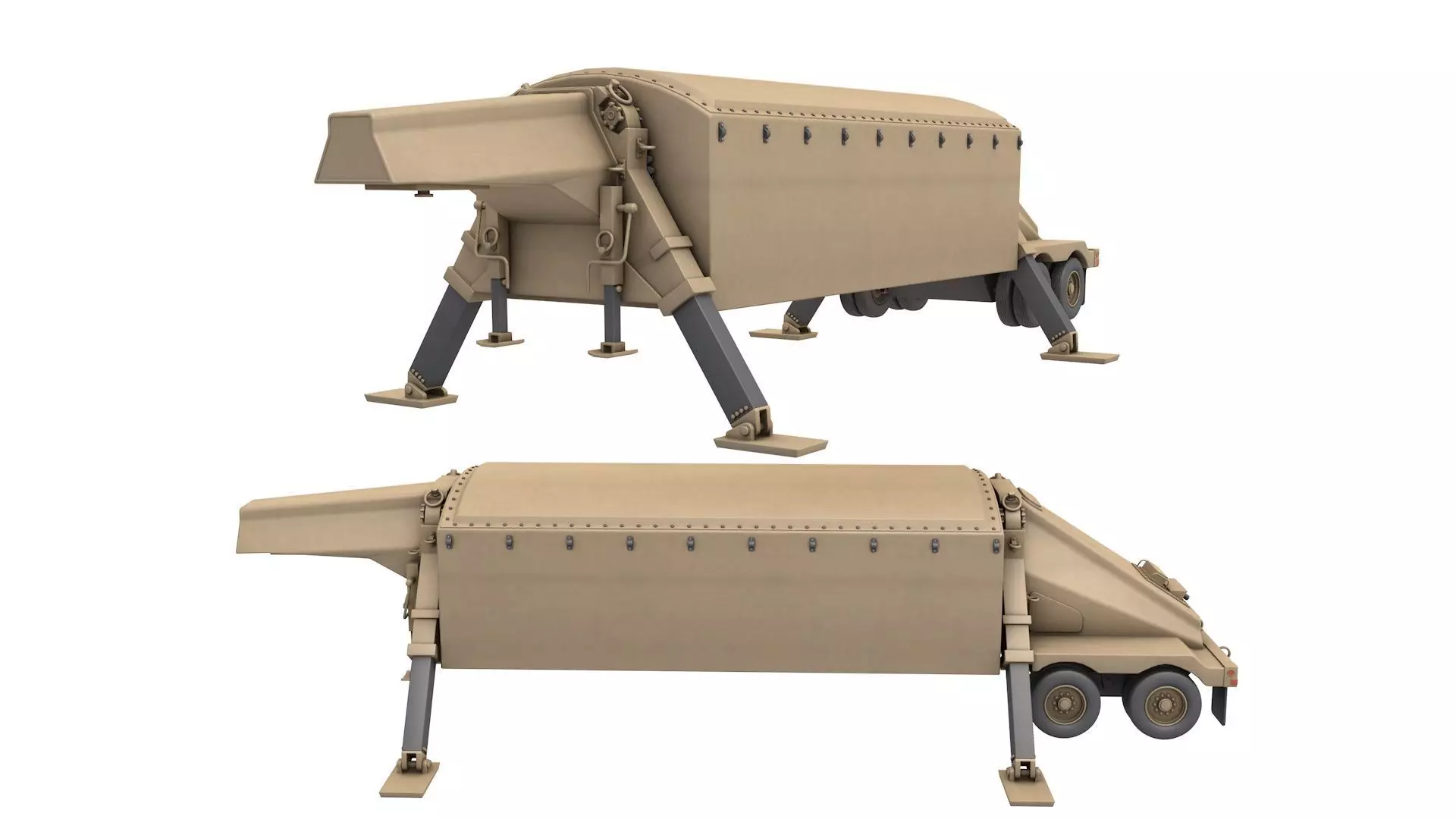 AN TPY-2 radar 3D model_0