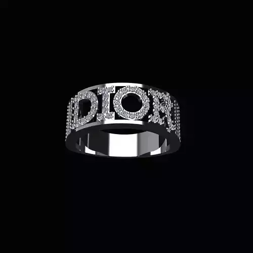 dior rings 3D print model
