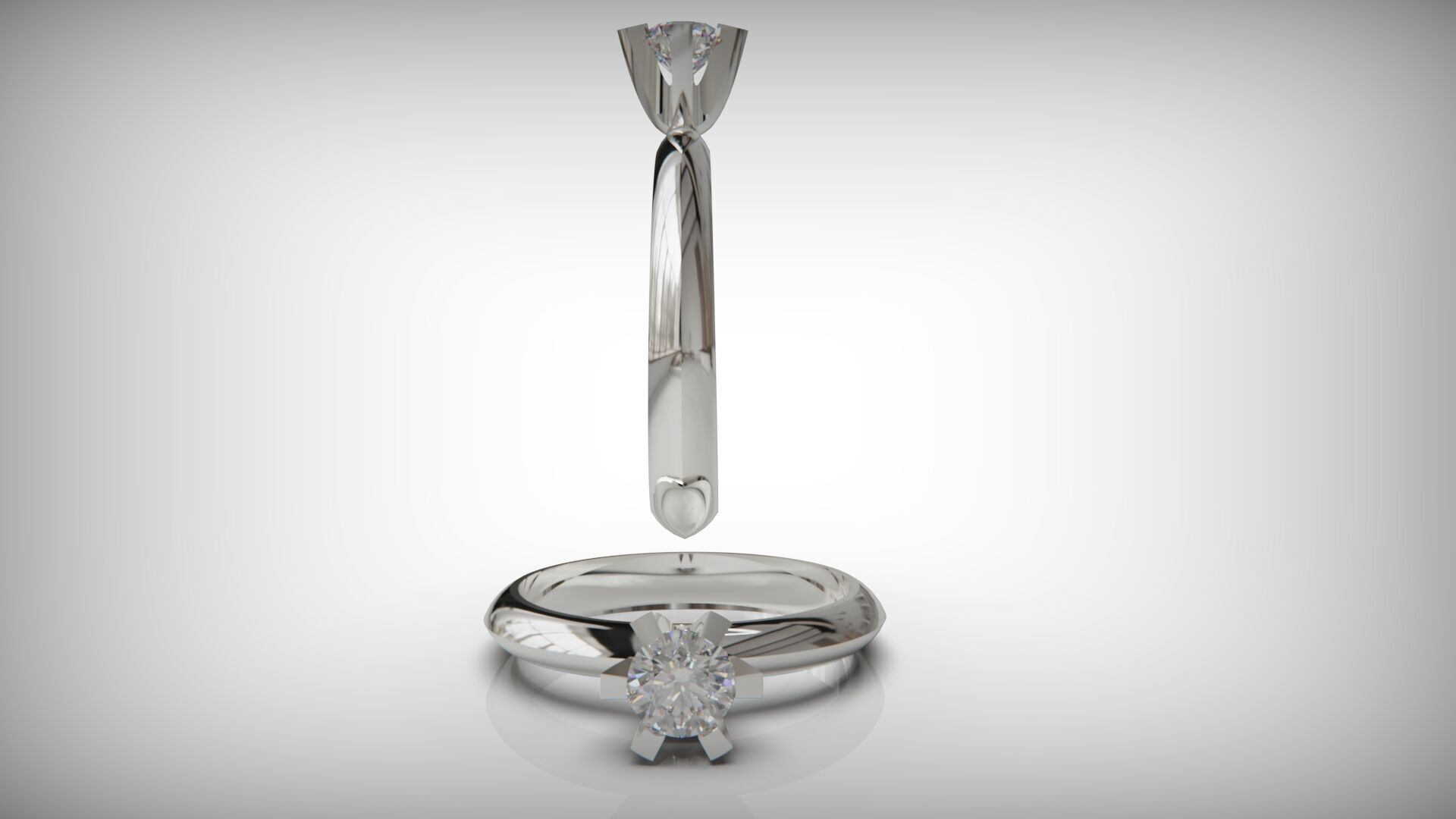 rings 3D print model_3