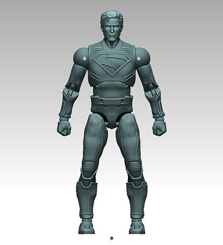 Superman Legacy Action Figure 13cm  2025 Movie Edition 3D print model