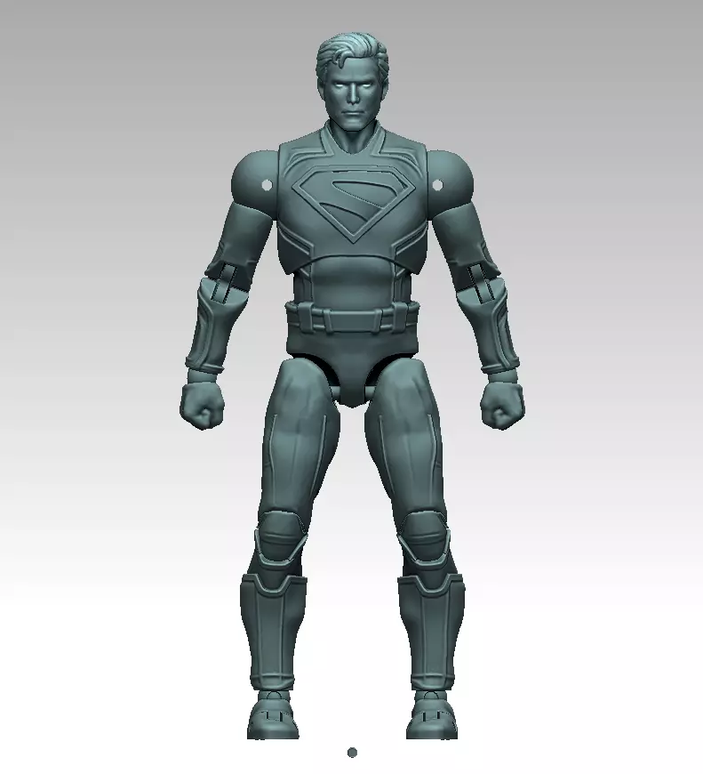 Superman Legacy Action Figure 13cm 2025 Movie Edition 3D print model