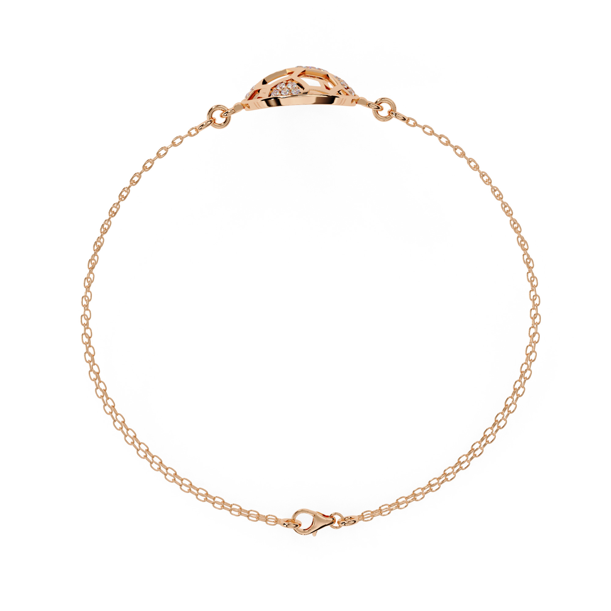 BRACELET DIAMOND -CAD-022 3D model_12