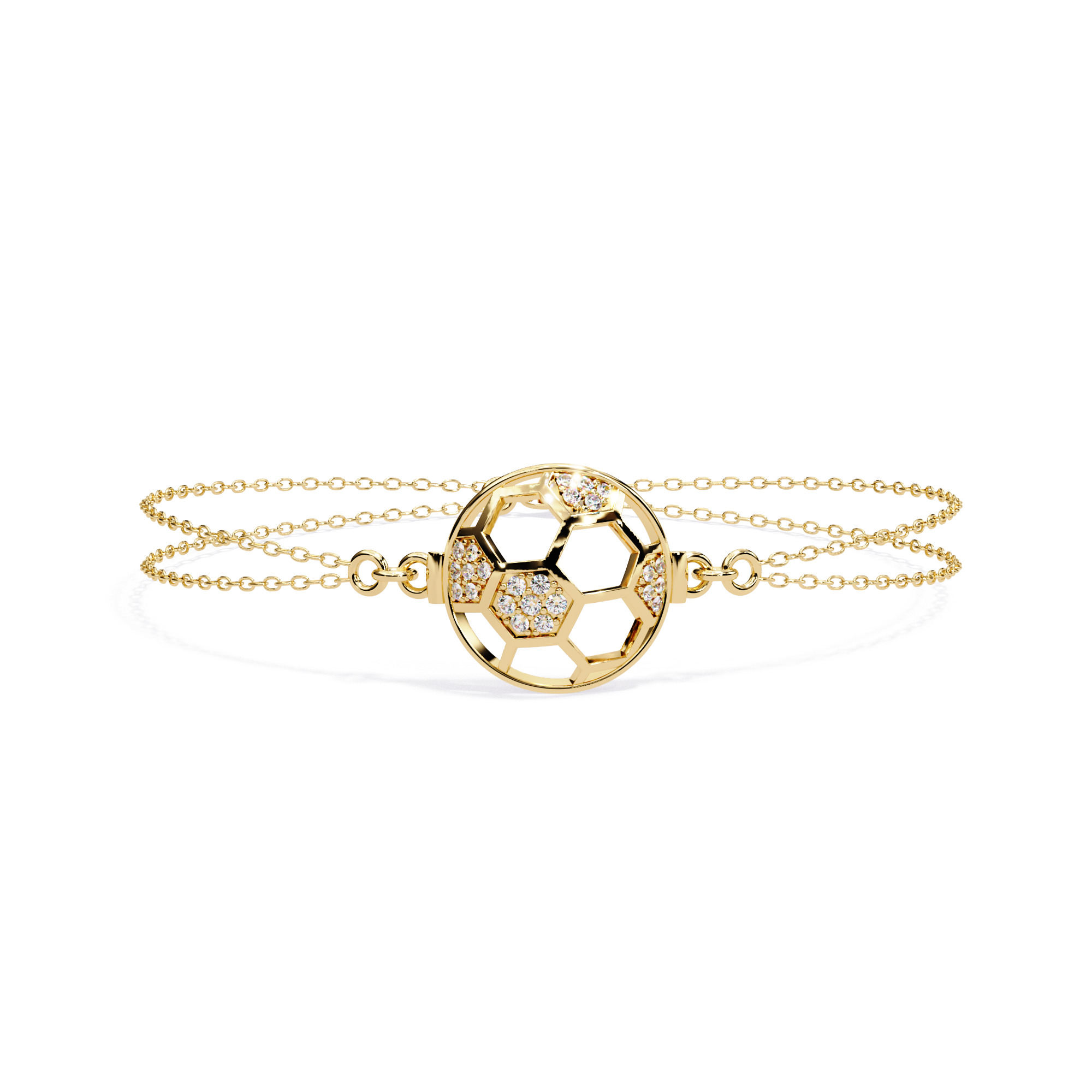 BRACELET DIAMOND -CAD-022 3D model_1