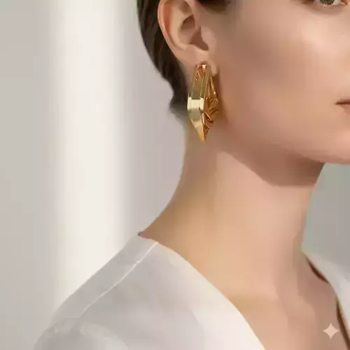 Geometric Blaze Earrings