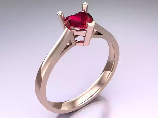 Heart Ring - Womens Rings - N852441