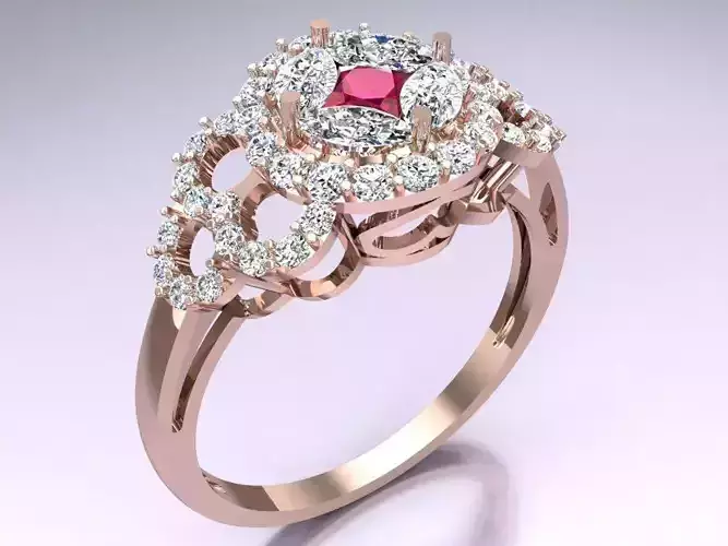 Diamond Ring - Womens Rings - N872254