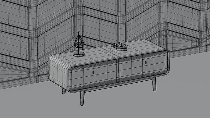 Table 3D model 5