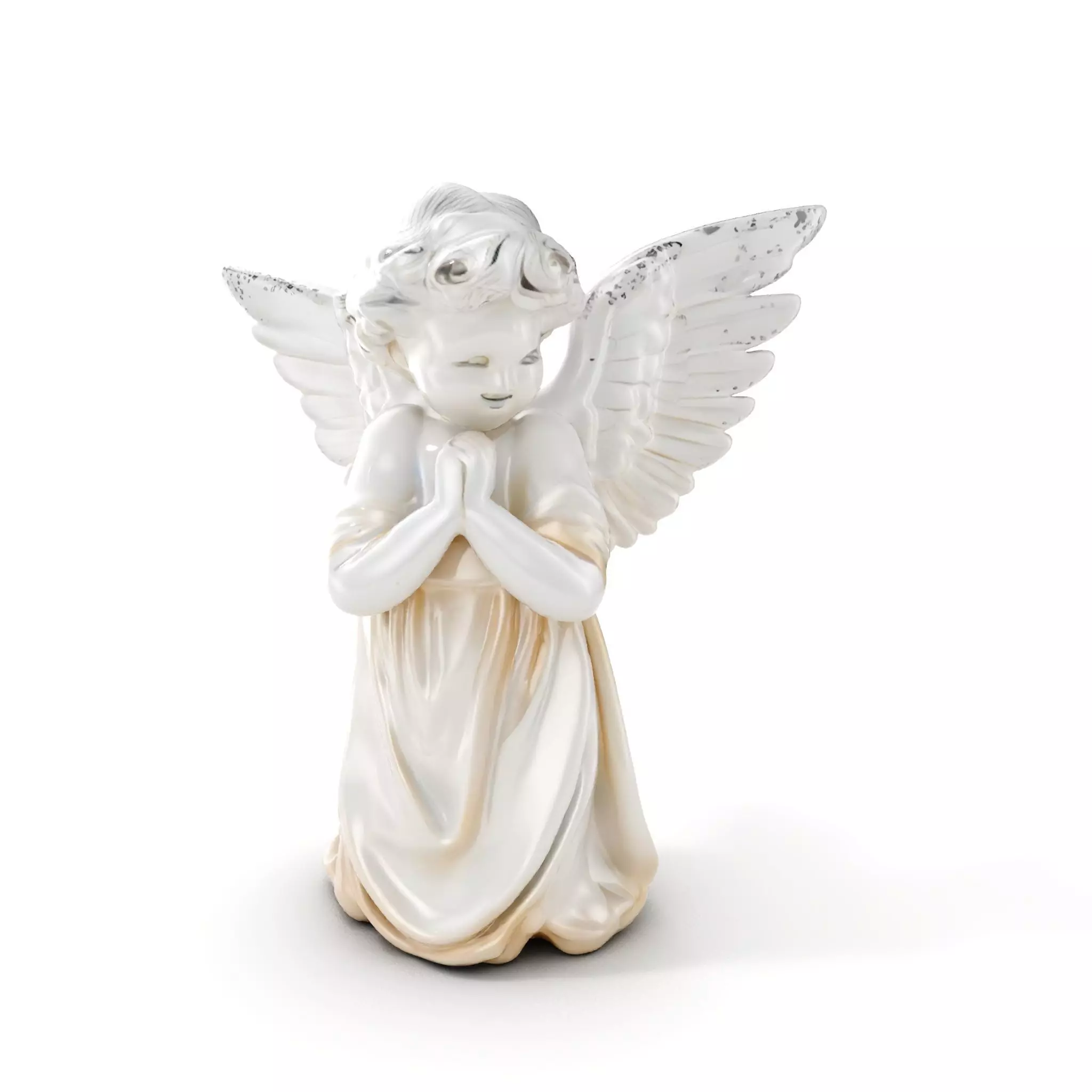 Cherubic Angel Sculpture model pack for D Rendering and Design Low-poly 3D model_0