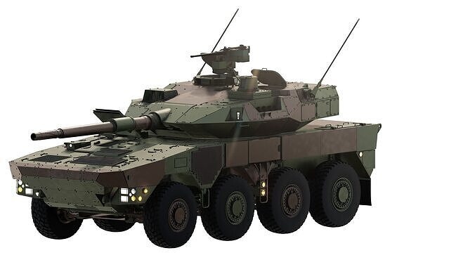 Type 16 maneuver combat vehicle 3D model