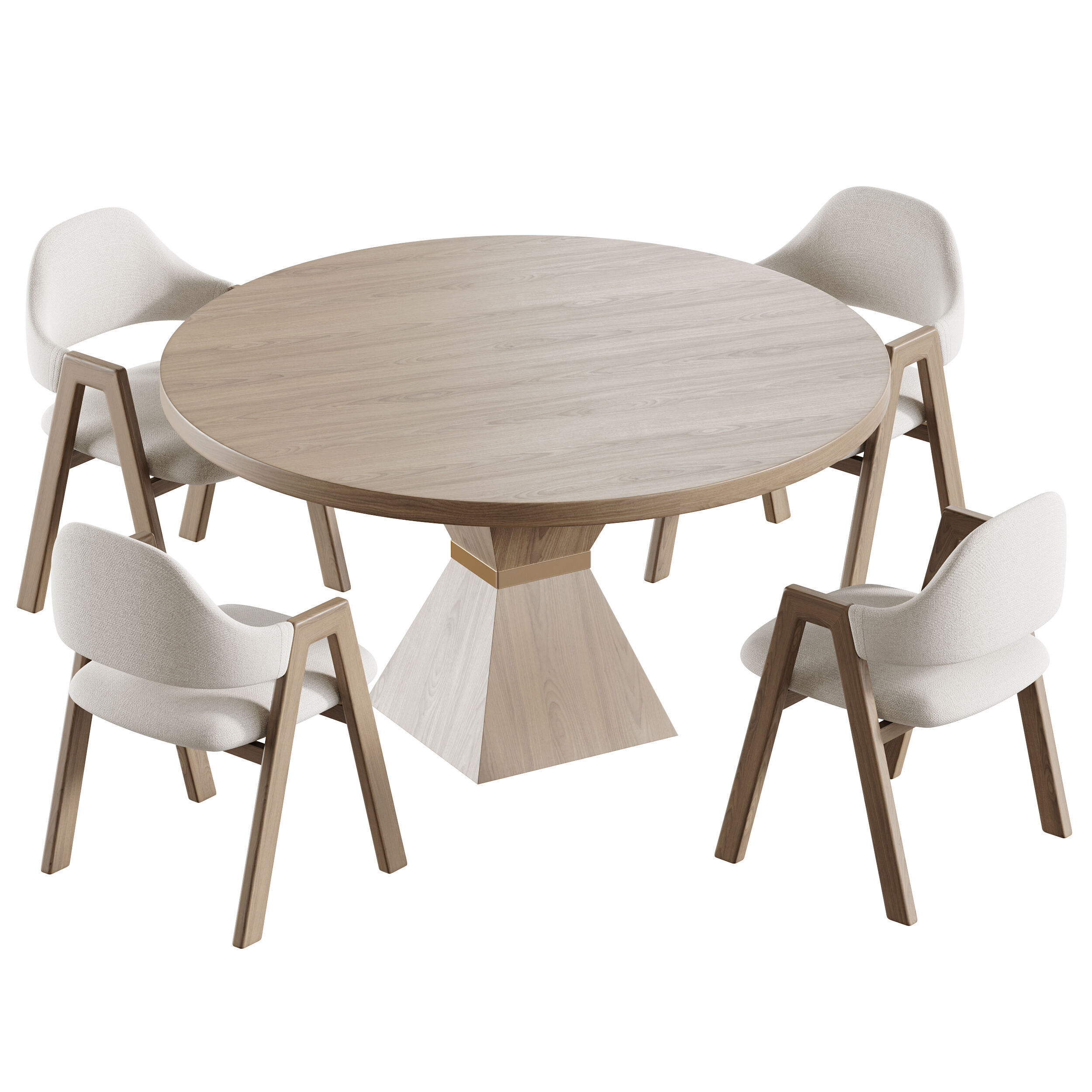 Dining table ALLIANCE 3D model_11