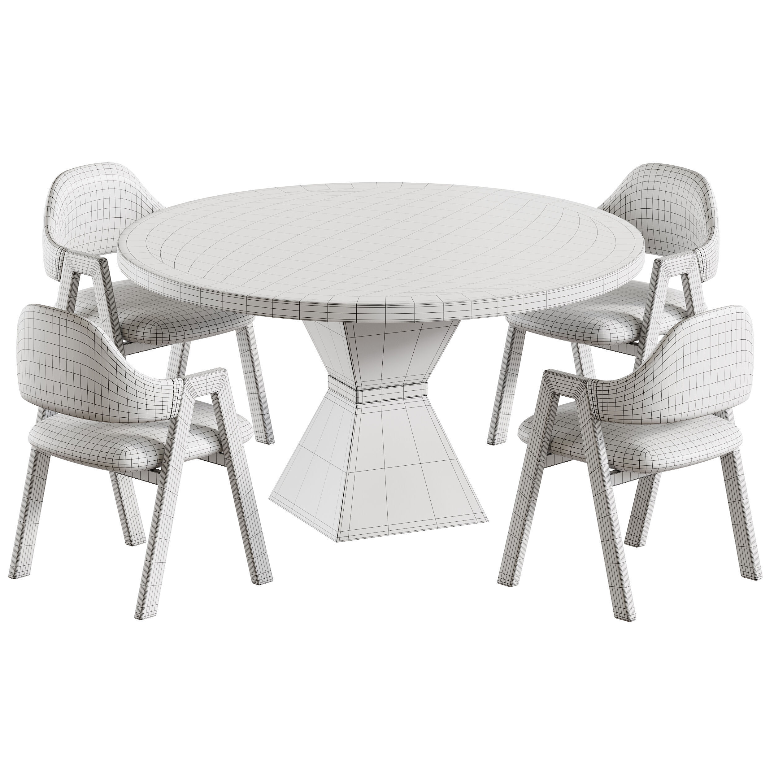 Dining table ALLIANCE 3D model_13