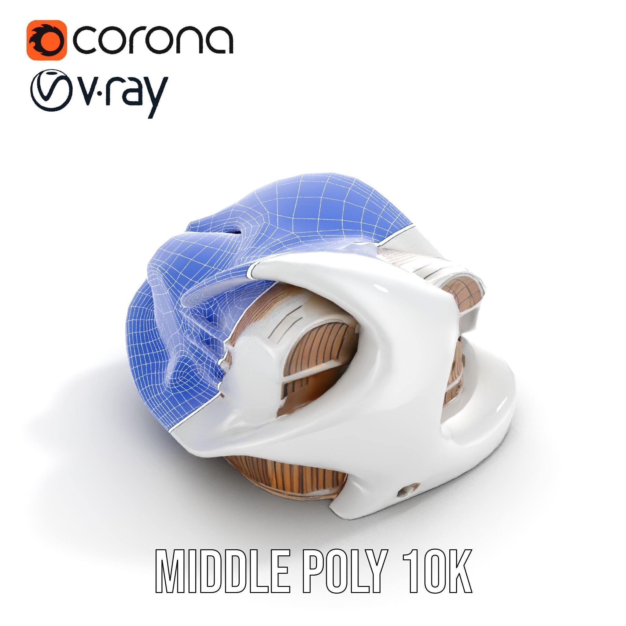 Futuristic Architecture Building Model Pack Low-poly 3D model_12