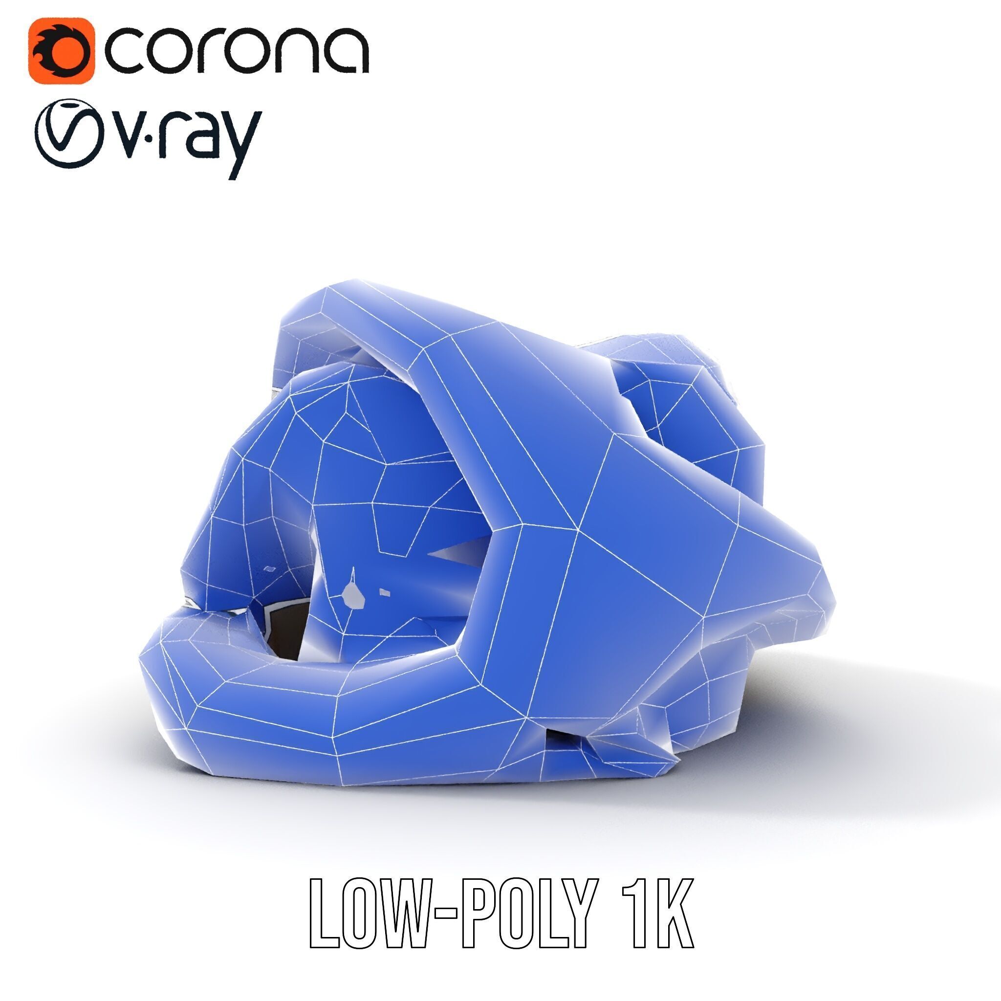 Futuristic Architecture Building Model Pack Low-poly 3D model_29