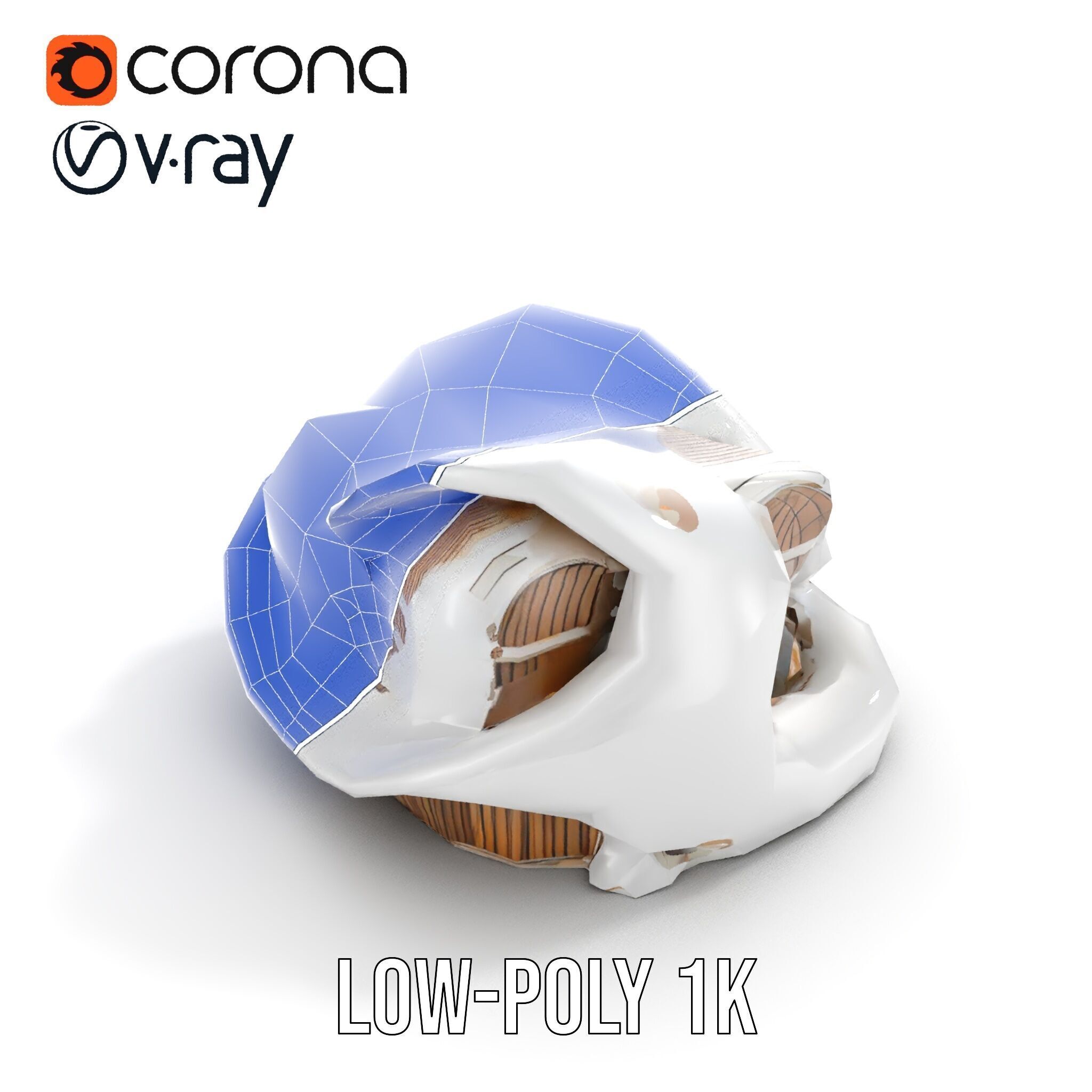 Futuristic Architecture Building Model Pack Low-poly 3D model_32