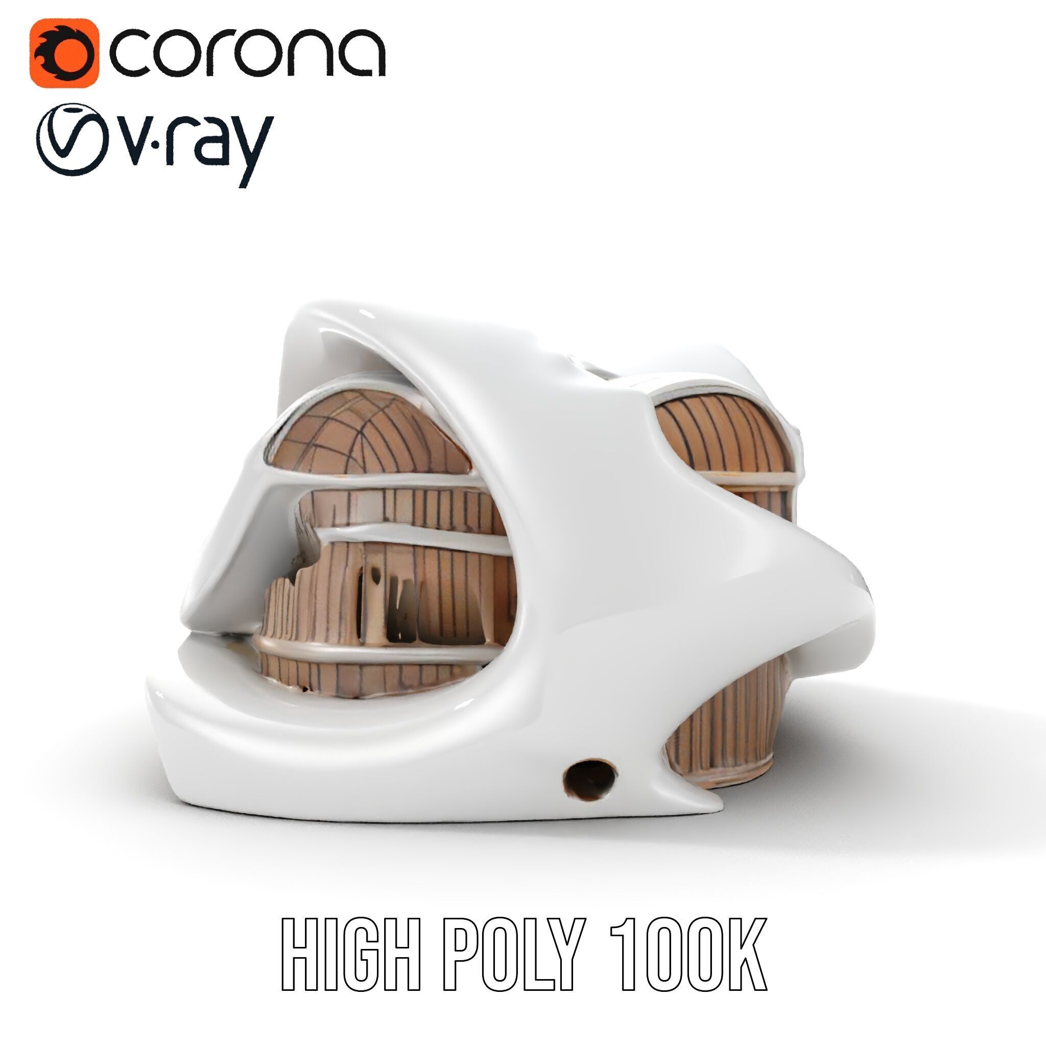 Futuristic Architecture Building Model Pack Low-poly 3D model_24