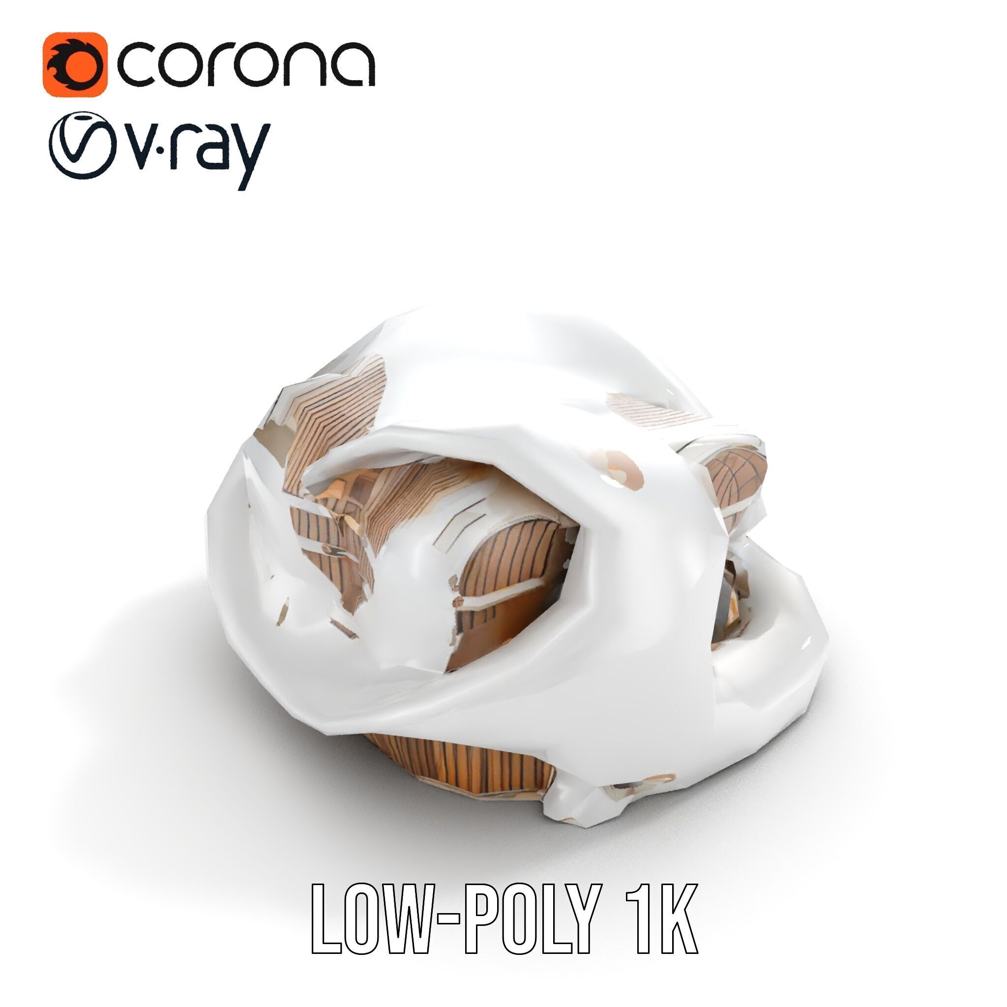 Futuristic Architecture Building Model Pack Low-poly 3D model_13