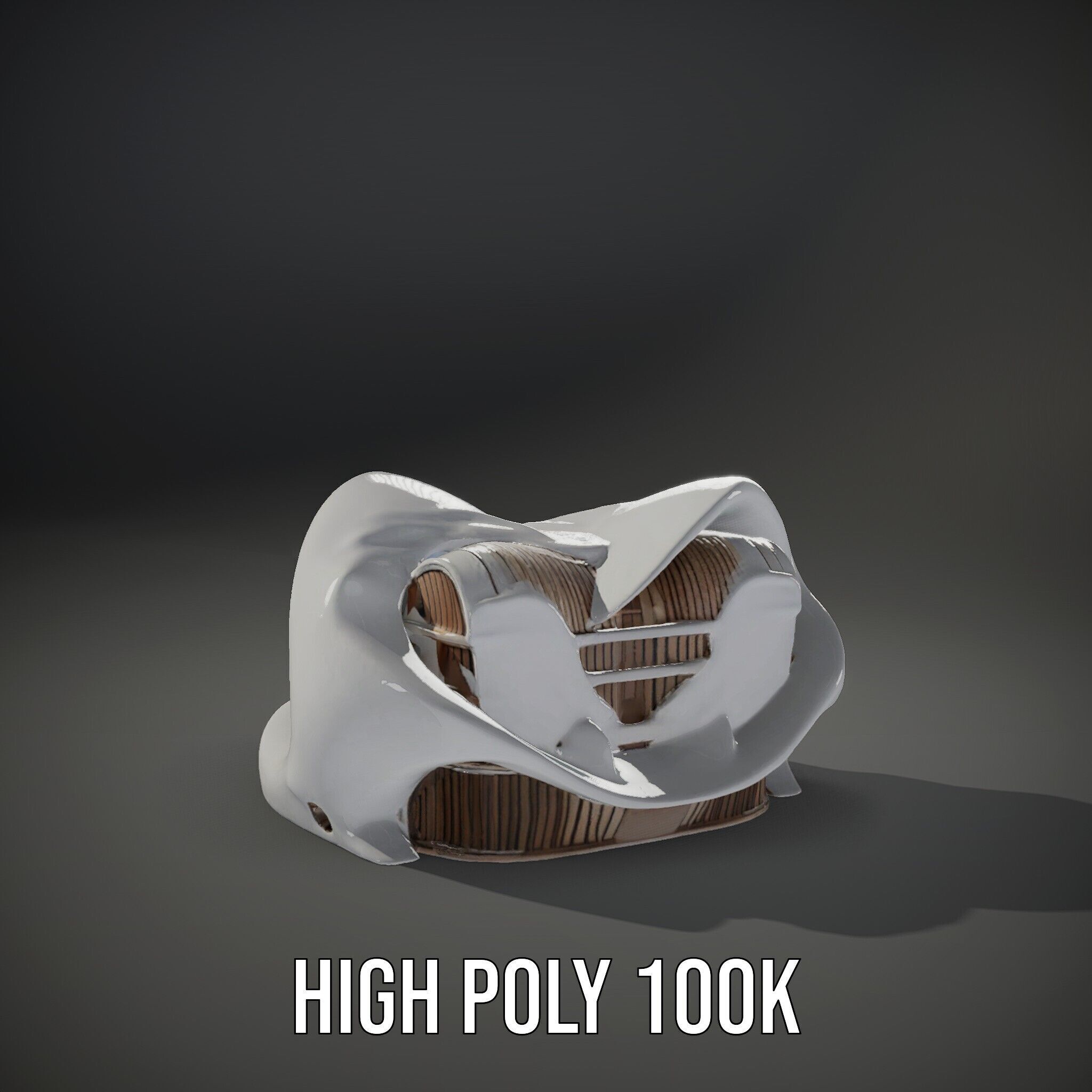 Futuristic Architecture Building Model Pack Low-poly 3D model_14