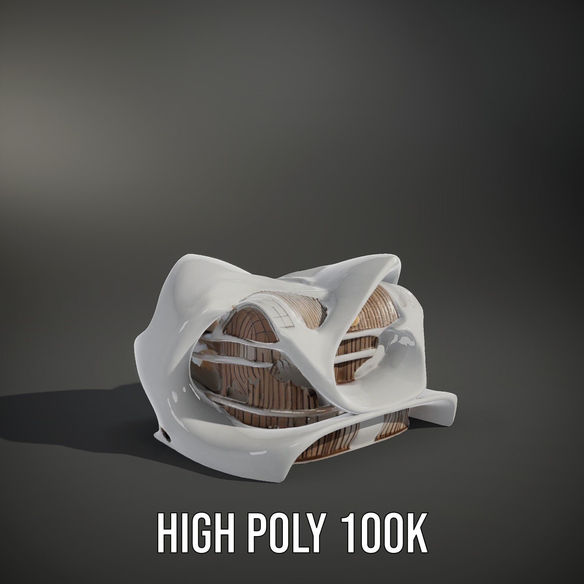 Futuristic Architecture Building Model Pack Low-poly 3D model_8