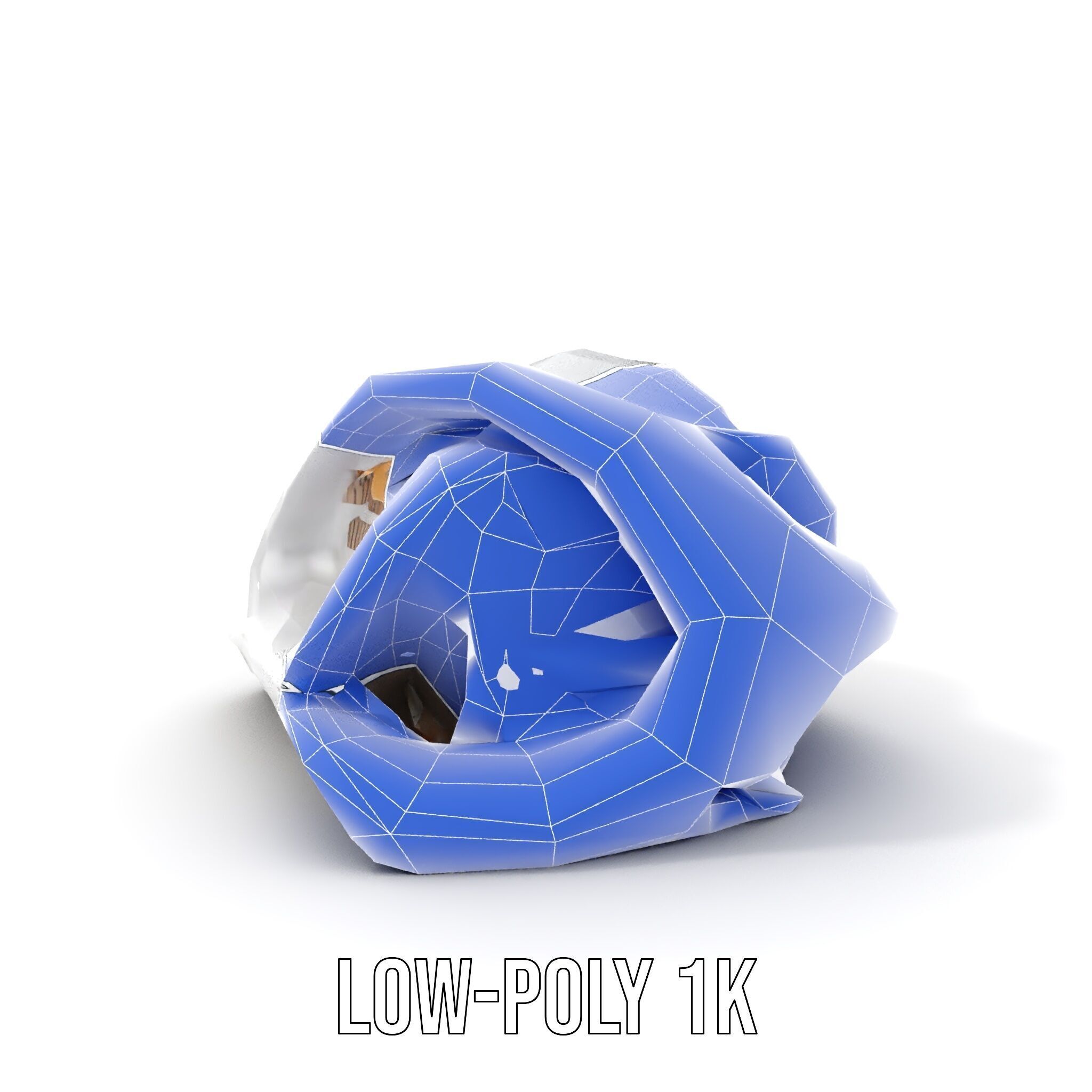 Futuristic Architecture Building Model Pack Low-poly 3D model_26