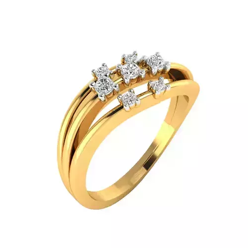 Women Ring Render 3dm STL MTL SLC JCD OBJ FBX Details