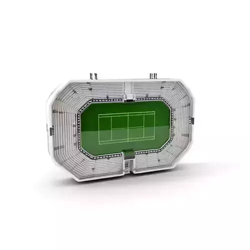 Tennis Stadium Arena D Model Pack for Games and Simulations