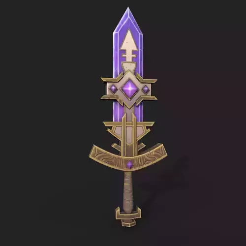 Stylized Crystal Blade