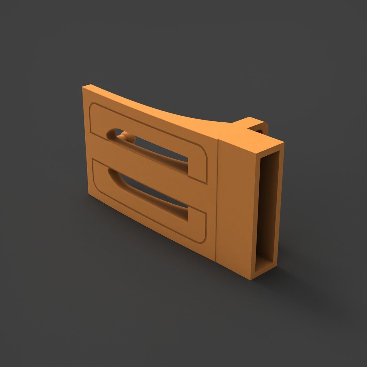 Belt Buckle 3D print model_2