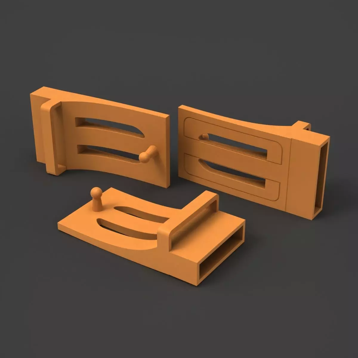 Belt Buckle 3D print model_0