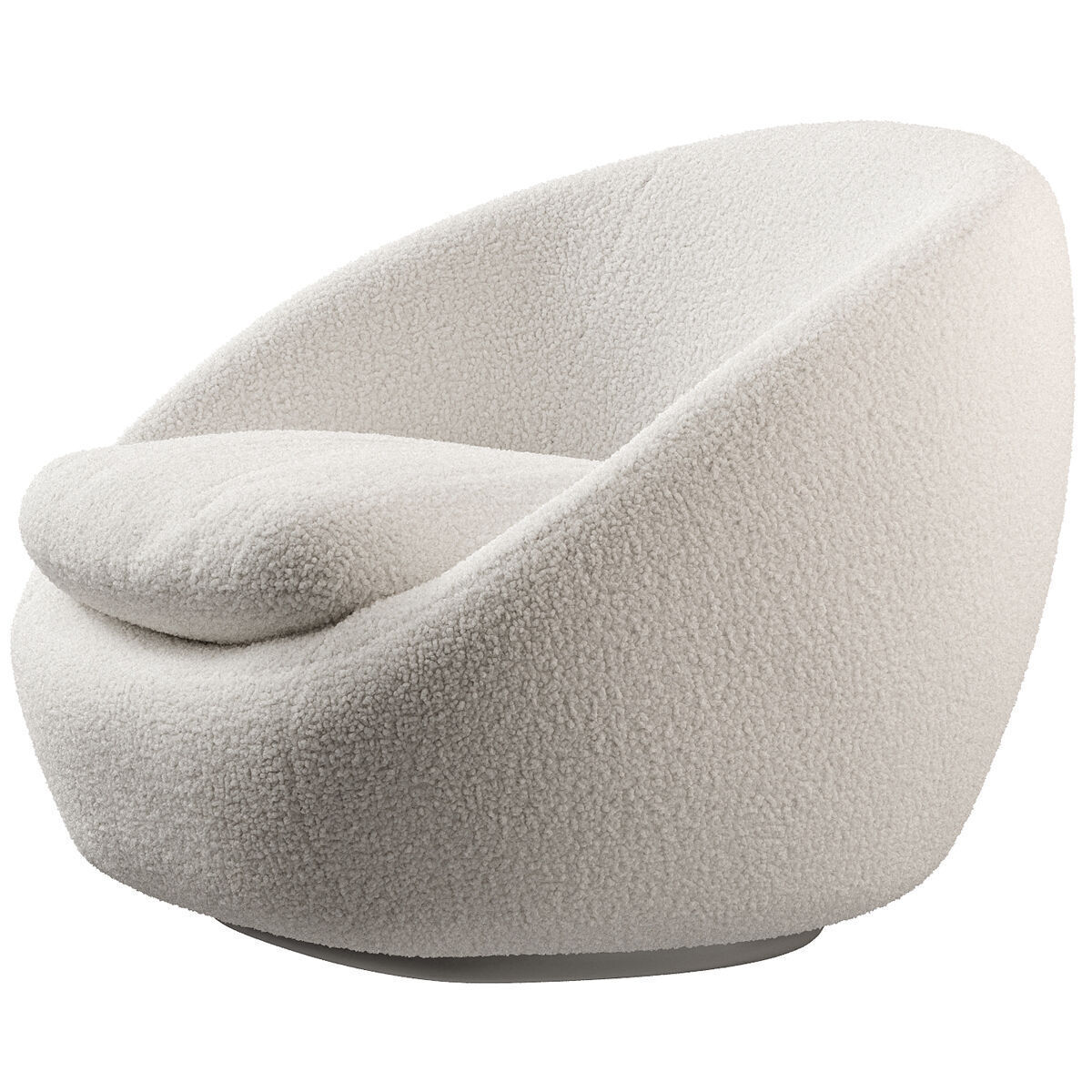 Cozy Swivel Chair 3D model_13