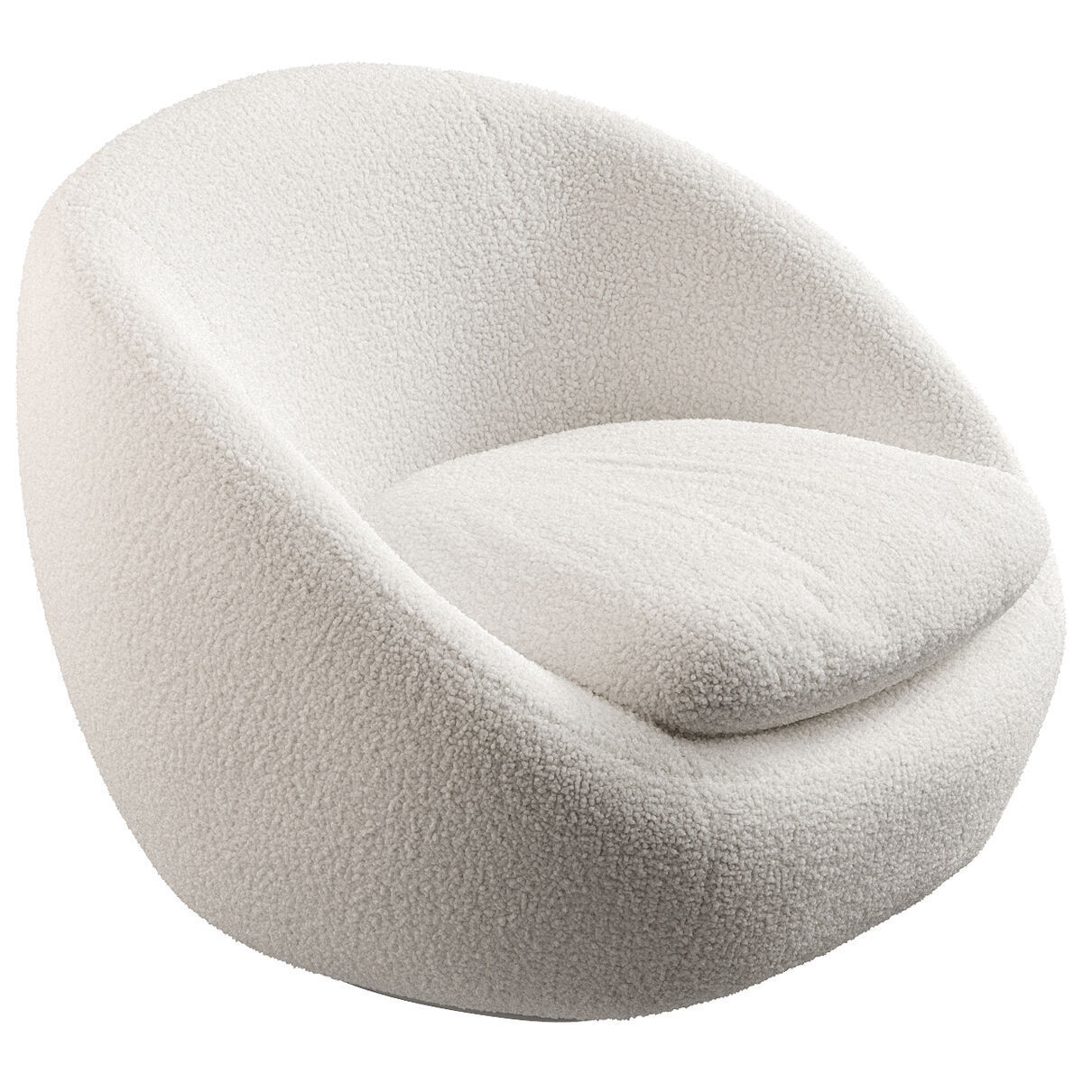 Cozy Swivel Chair 3D model_11