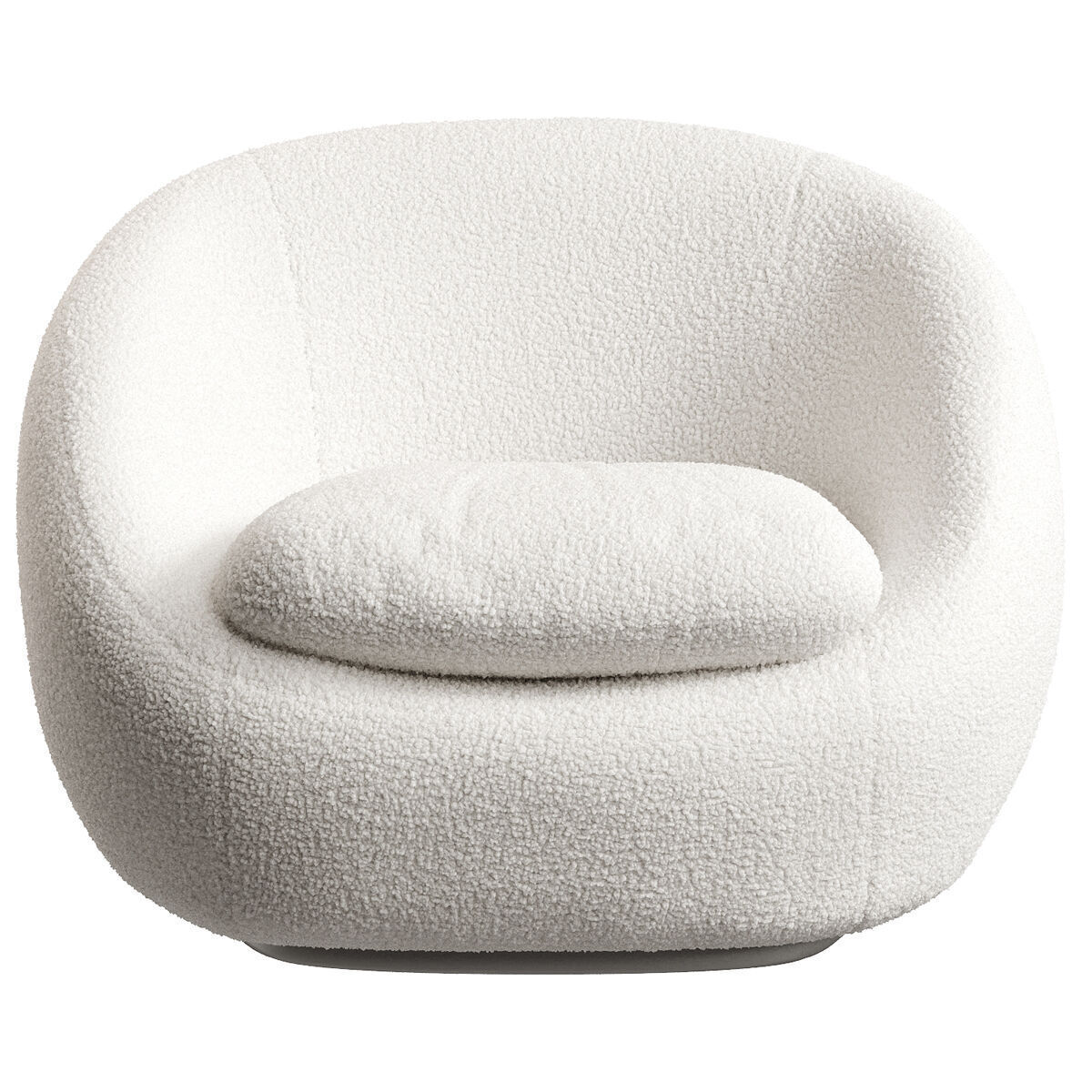 Cozy Swivel Chair 3D model_12