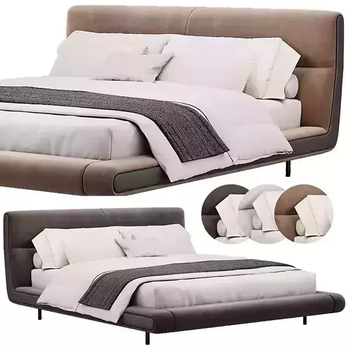 Sharo Double bed 180 By Cantori