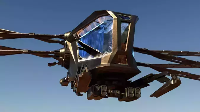 Aircraft helicopter-Atreides Ornithopter DUNE 