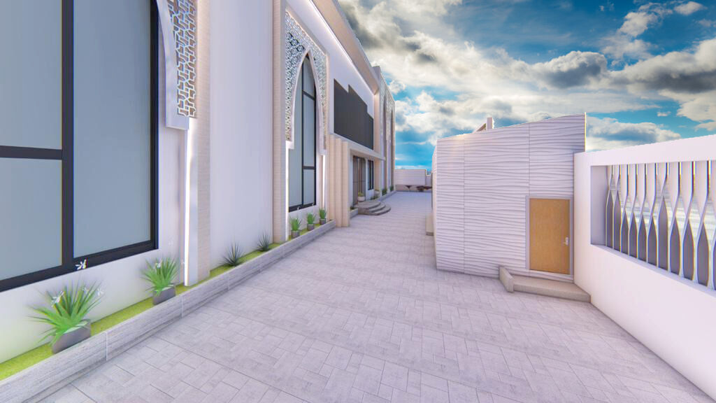 Modern Villa A72 DWG SketchUp Render Pack 3D model_2