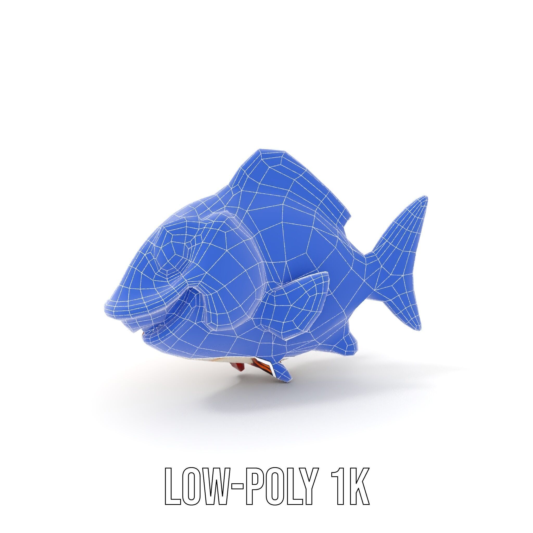 Cartoon Fish D Model Pack Low-poly 3D model_18