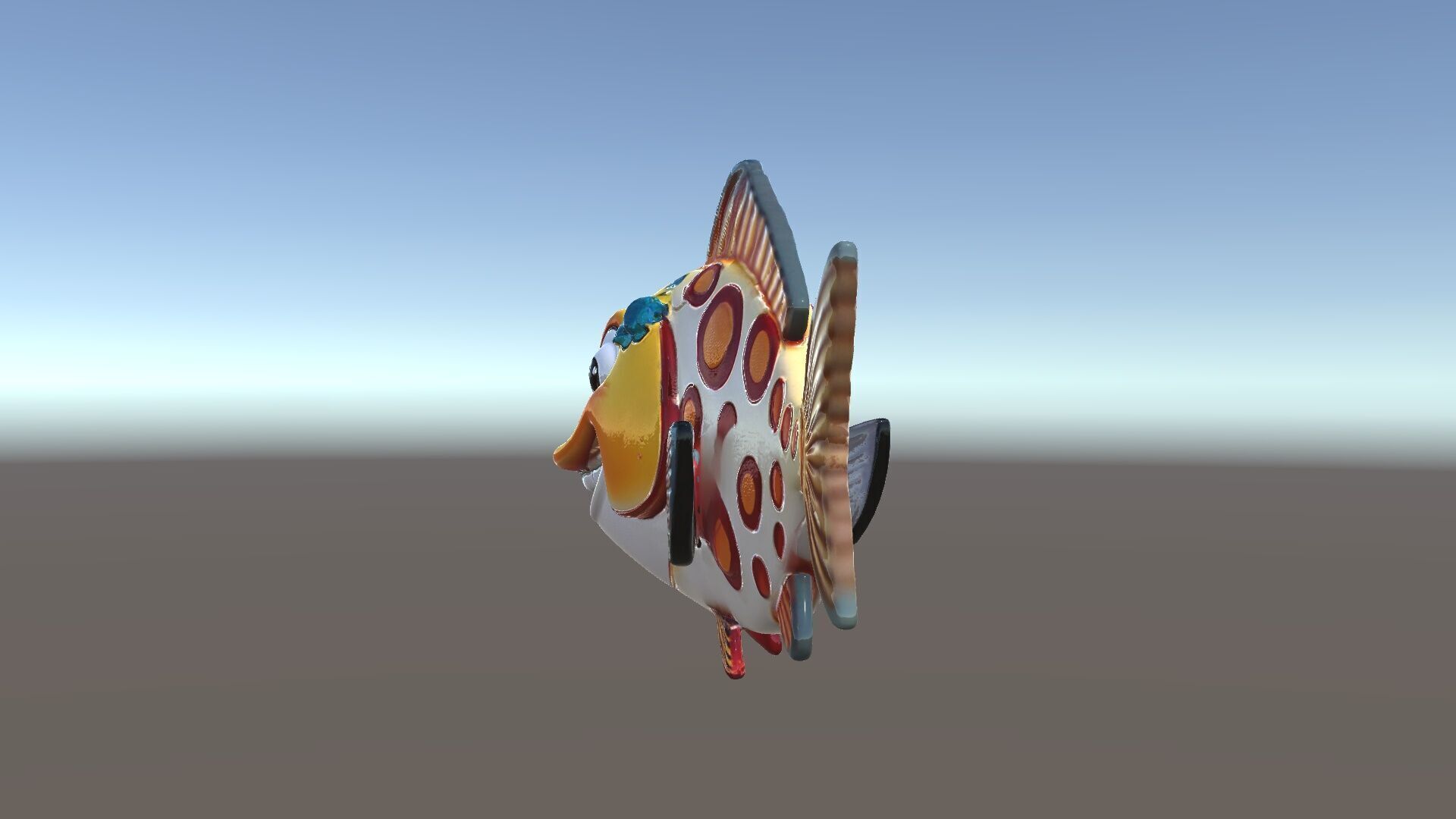 Cartoon Fish D Model Pack Low-poly 3D model_34