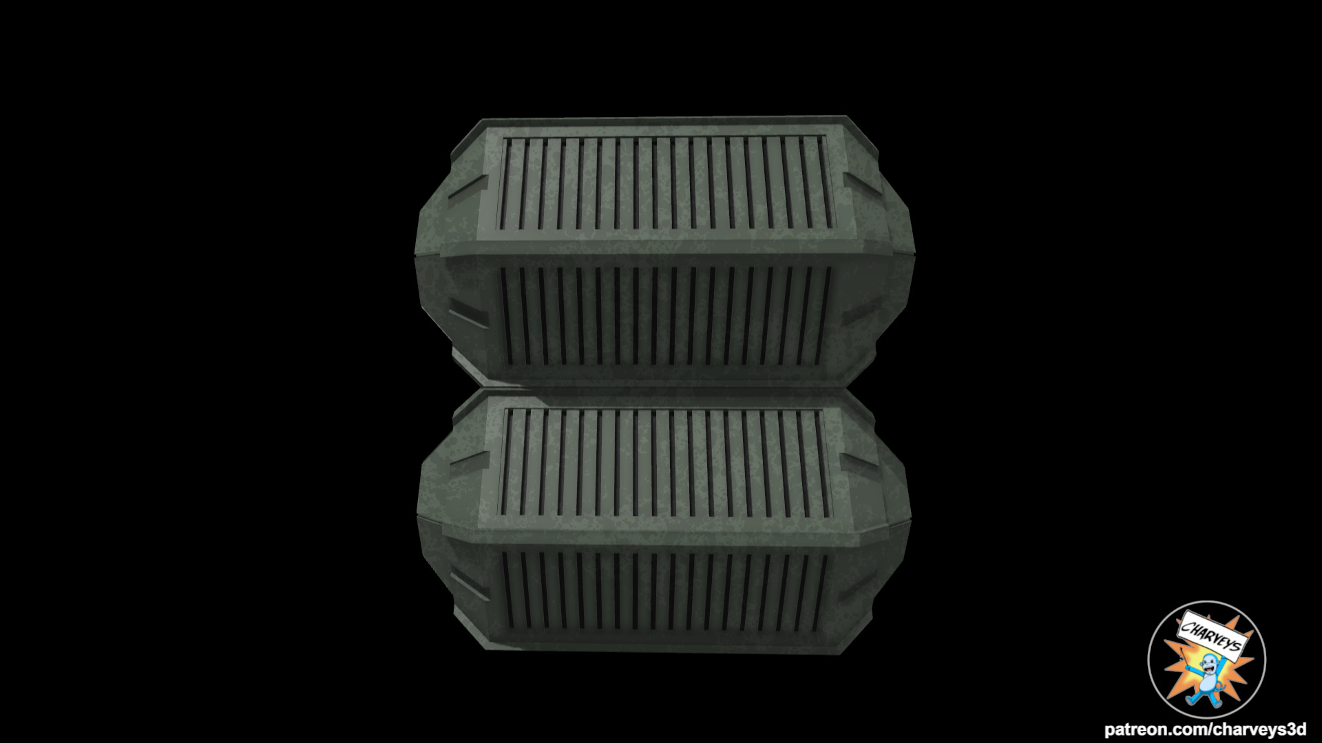 Star Wars Mandalore Imperial Base Crates for action figures 3D print model_4