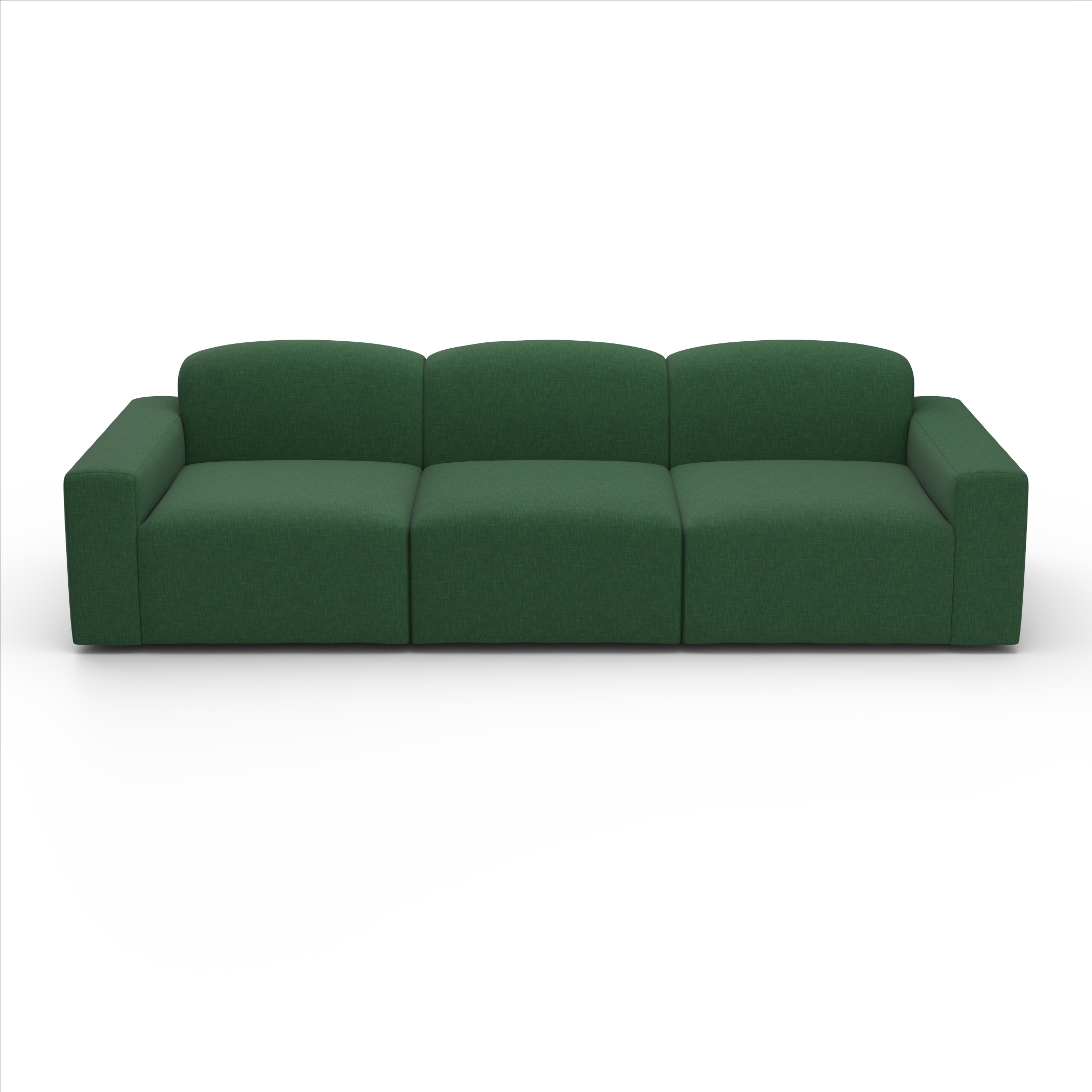 Morgan Modular Three Seater Low-poly 3D model_1