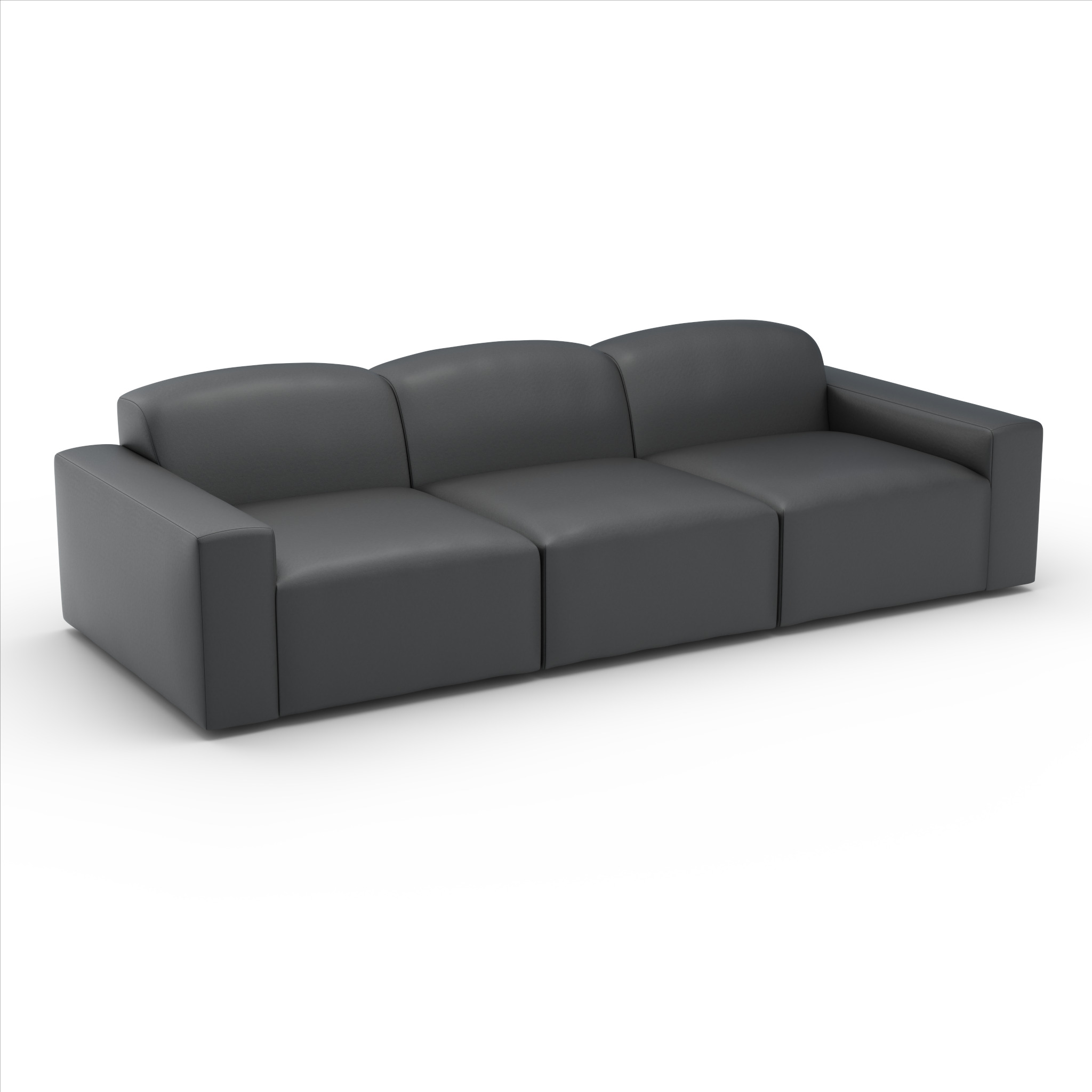 Morgan Modular Three Seater Low-poly 3D model_4