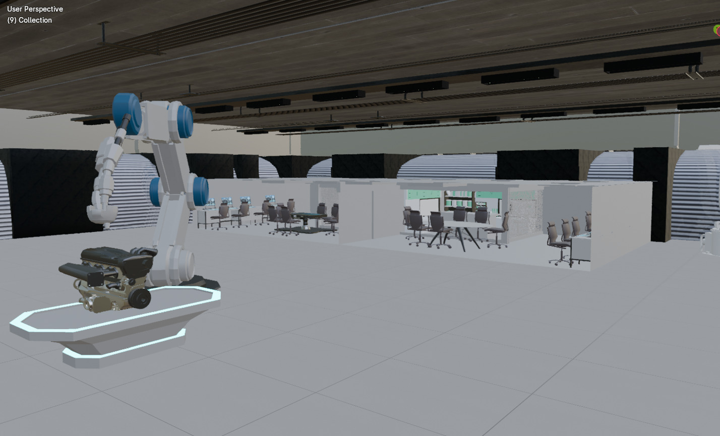 Futuristic Engineering Lab 3D Model 3D model_13