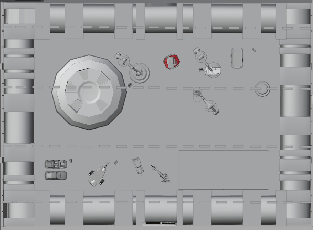 Futuristic Engineering Lab 3D Model 3D model_16