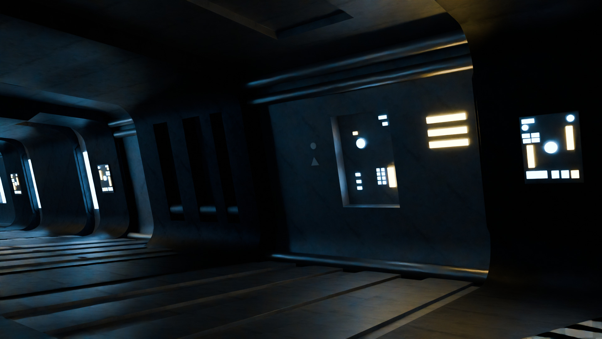 Futuristic Engineering Lab 3D Model 3D model_11