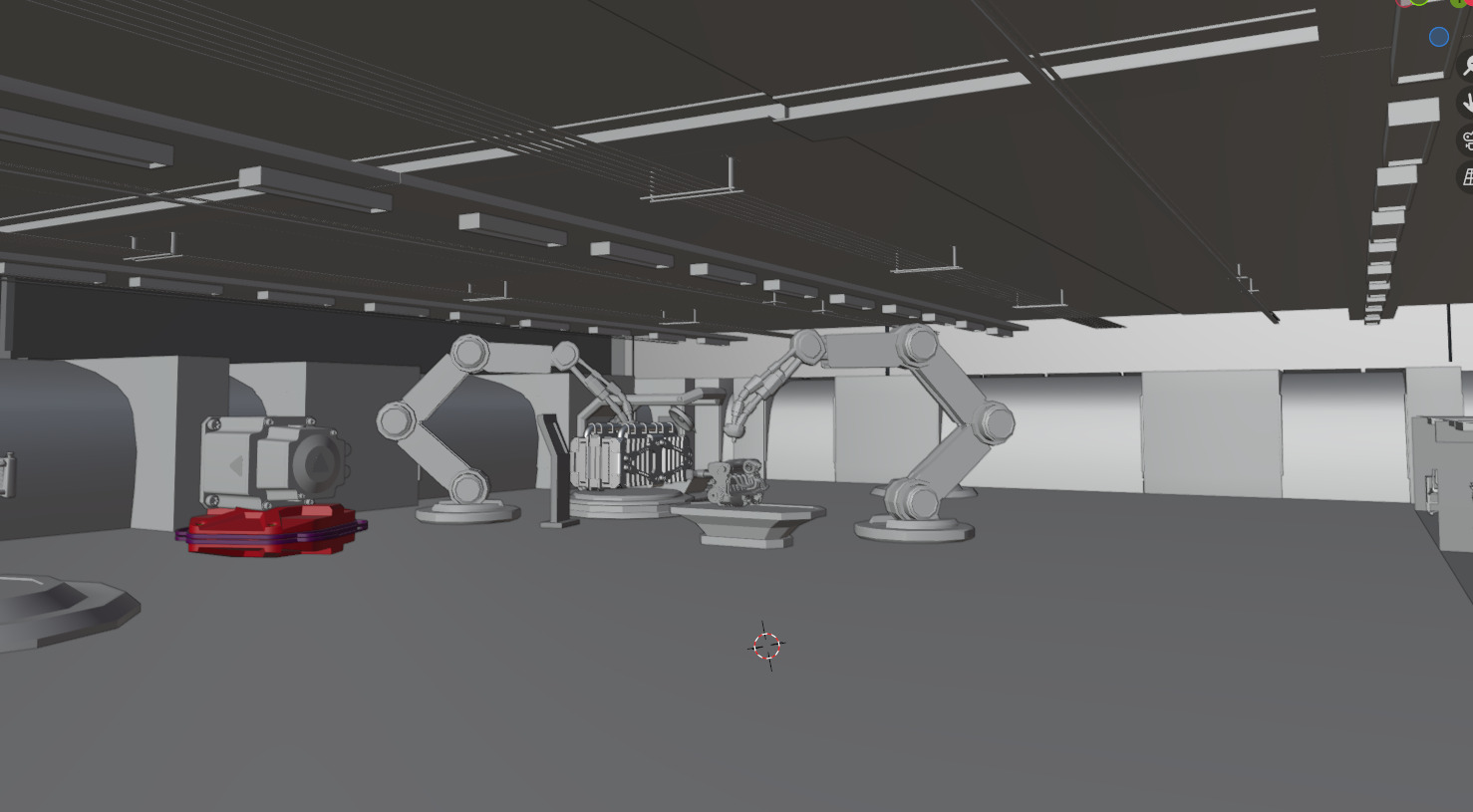 Futuristic Engineering Lab 3D Model 3D model_15