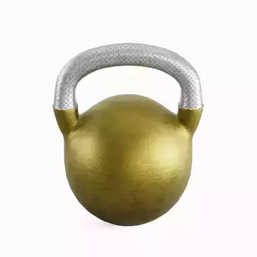 Kettlebell 04 Low-poly 3D model