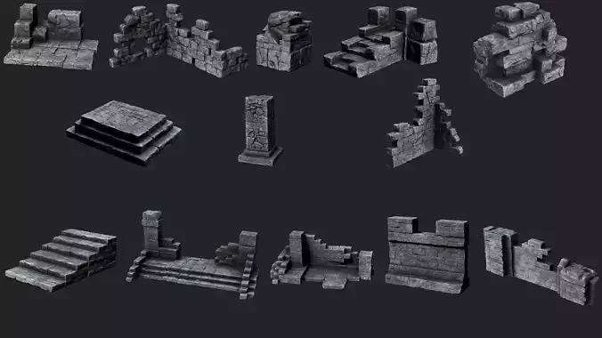 Old ruin Collection 