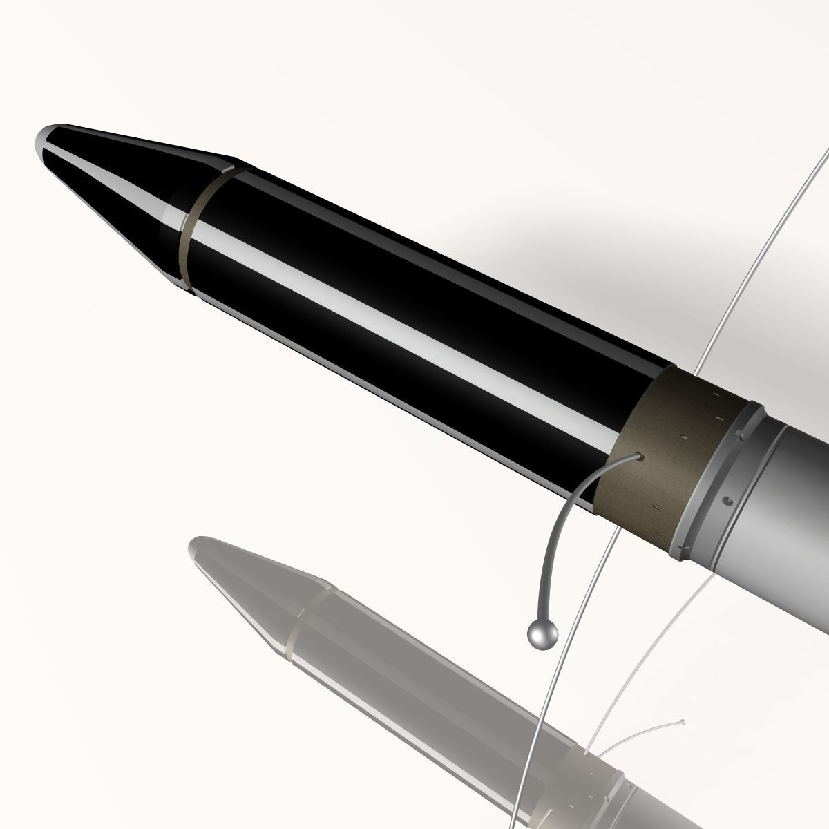 US Explorer I Satellite 3D model_2