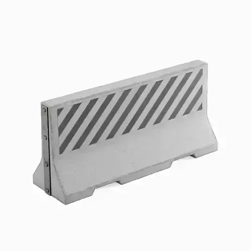 Large Concrete Barrier 03