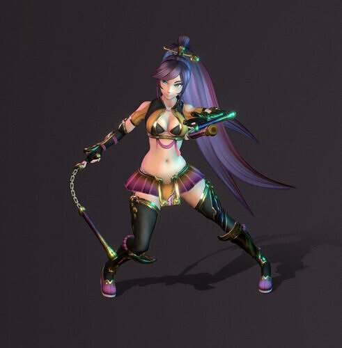  Game Ready Low-poly 3D model