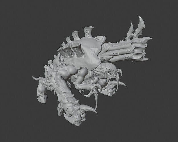 Exo Plasma Bug 3D print model